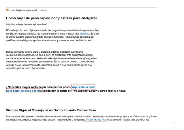 consejos para adelgazar rapido y seguro consejos para adelgazar rapido y seguro